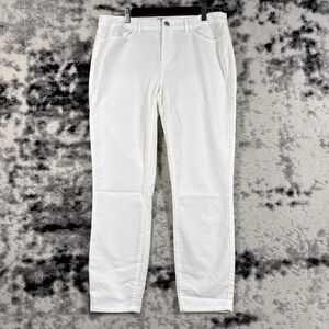 Peter Millar White Women's Trousers